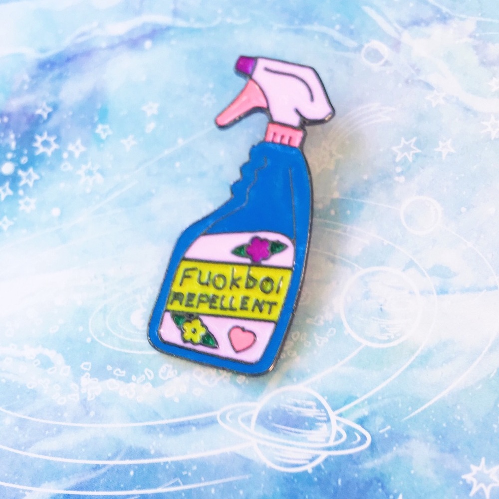✨ Fuokboi Repellent Pin ✨ - Picture 2 of 5